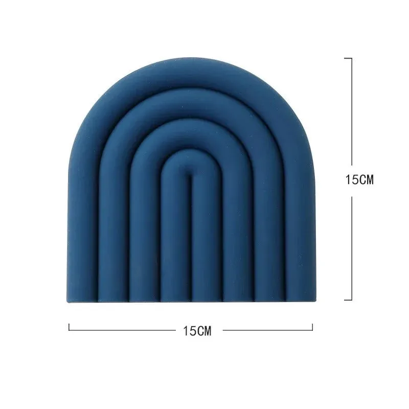 Rainbow Silicone Table Mat