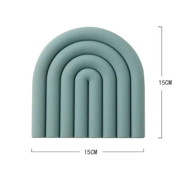 Rainbow Silicone Table Mat