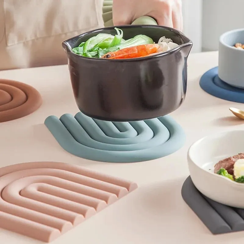Rainbow Silicone Table Mat