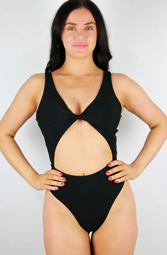 Rarr Carbon Animal Twisty Leotard Bodysuit
