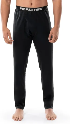 Realtree Men's Heavyweight Fleece Thermal Underwear Long Johns Bottom