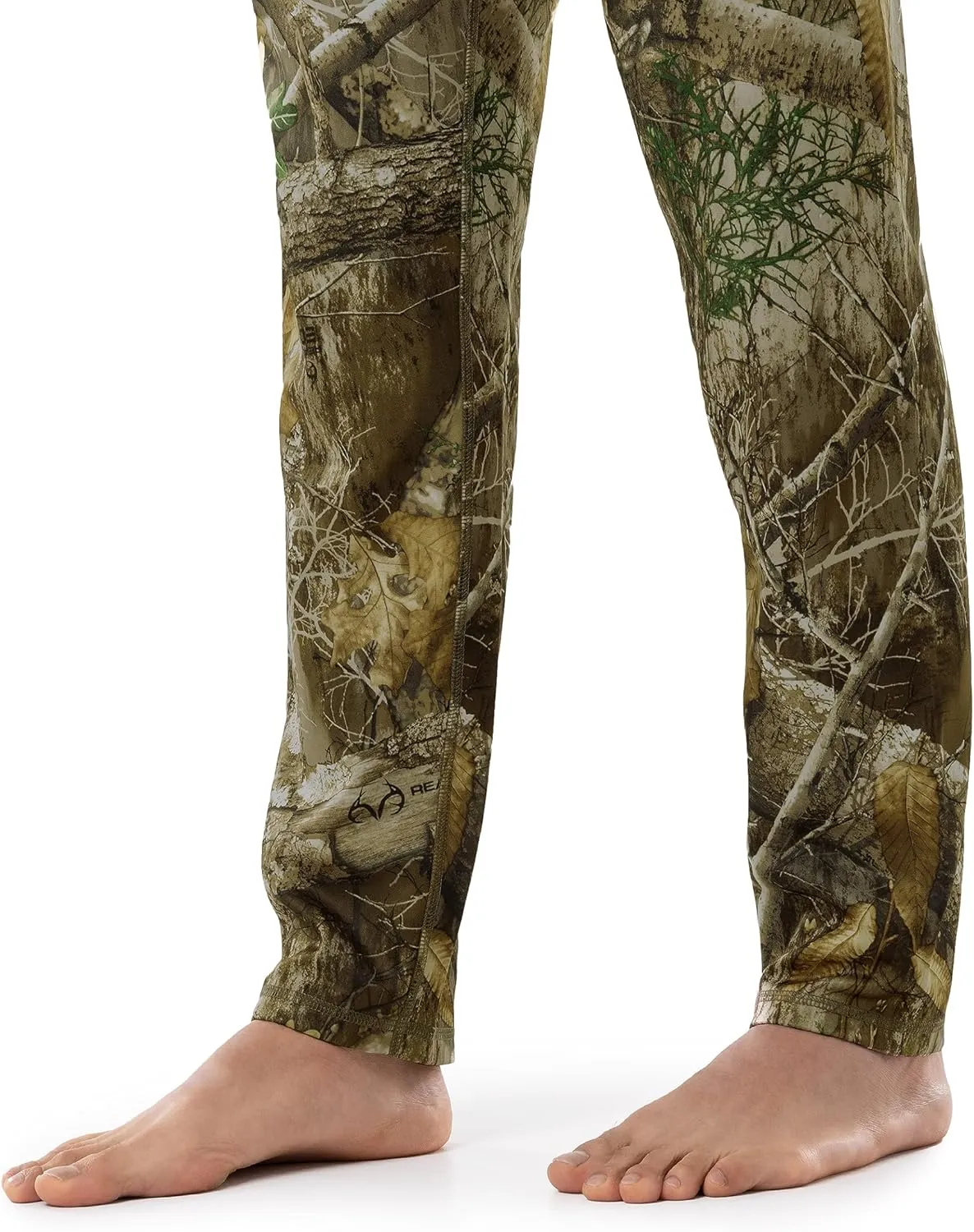 Realtree Men's Heavyweight Fleece Thermal Underwear Long Johns Bottom