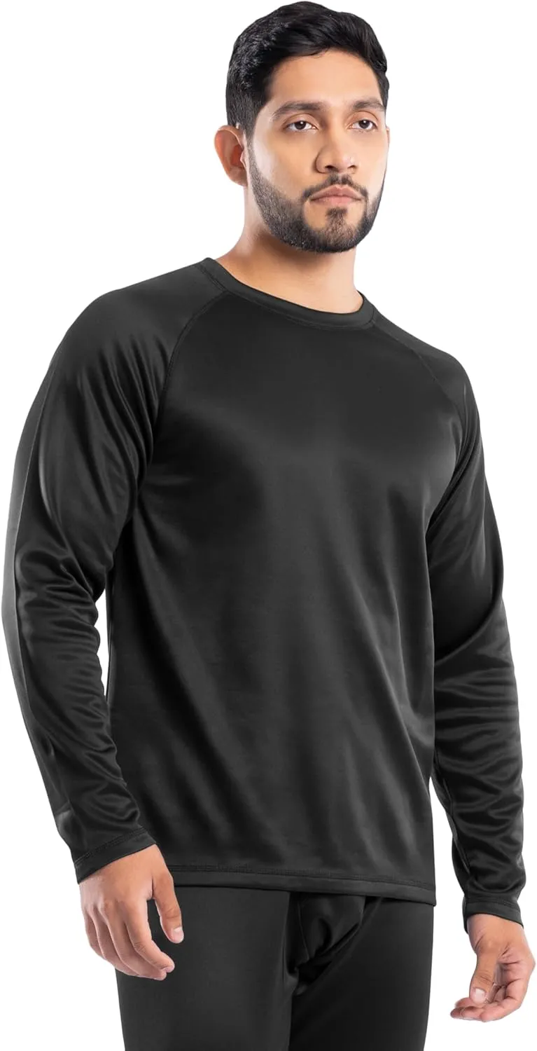Realtree Men's Heavyweight Fleece Thermal Underwear Top