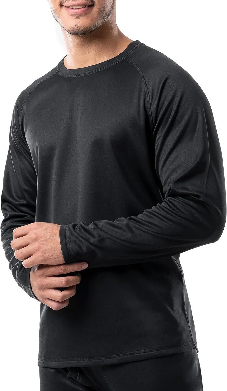 Realtree Men's Heavyweight Fleece Thermal Underwear Top