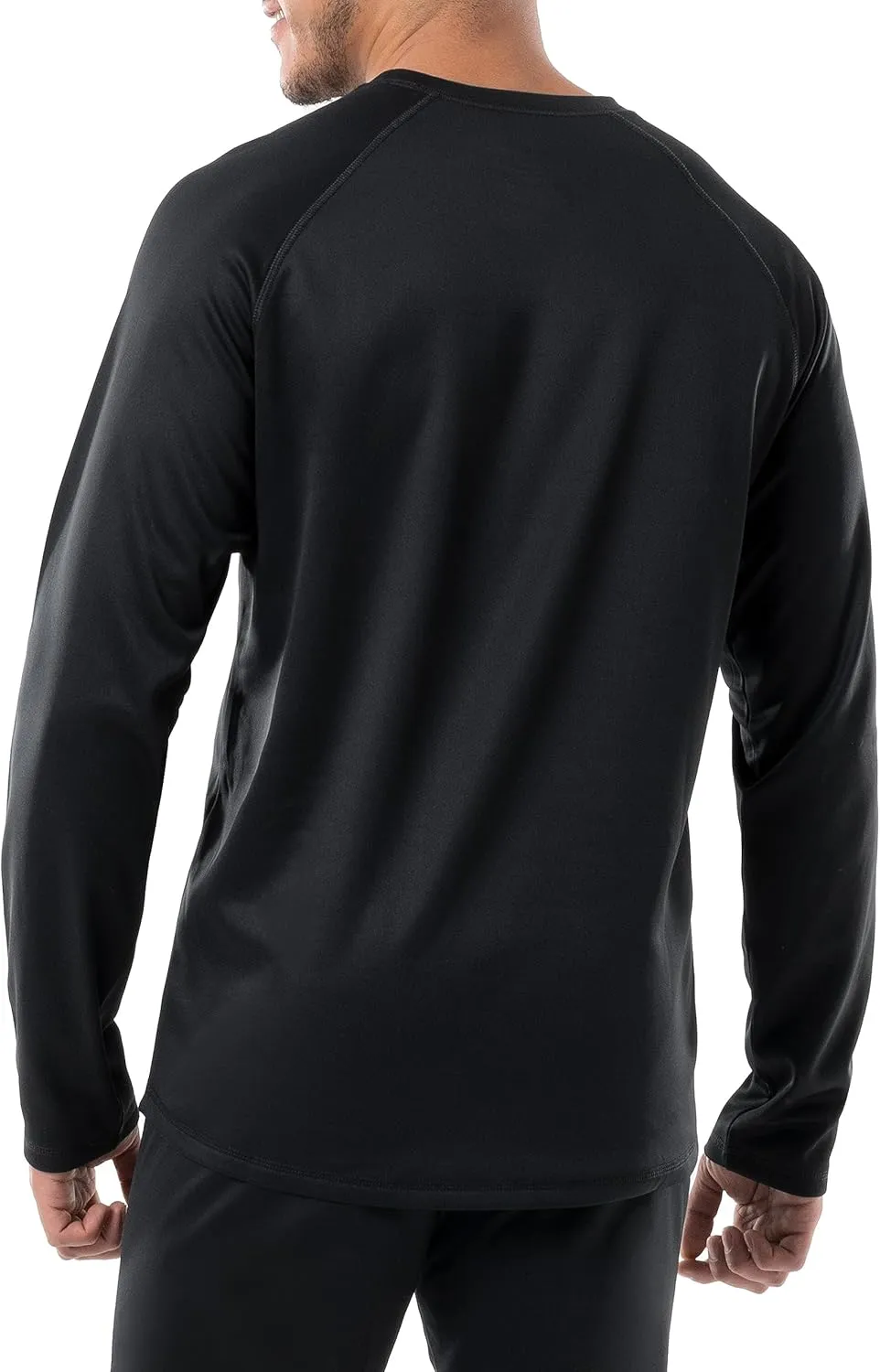 Realtree Men's Heavyweight Fleece Thermal Underwear Top