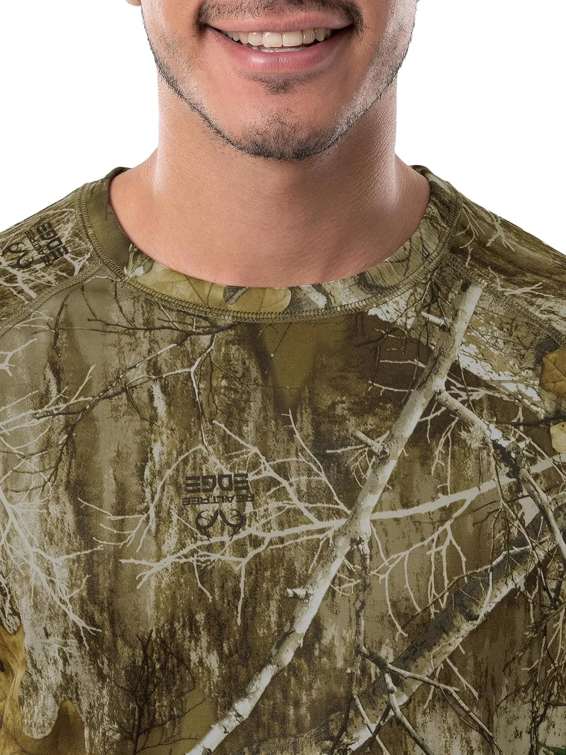 Realtree Men's Heavyweight Fleece Thermal Underwear Top