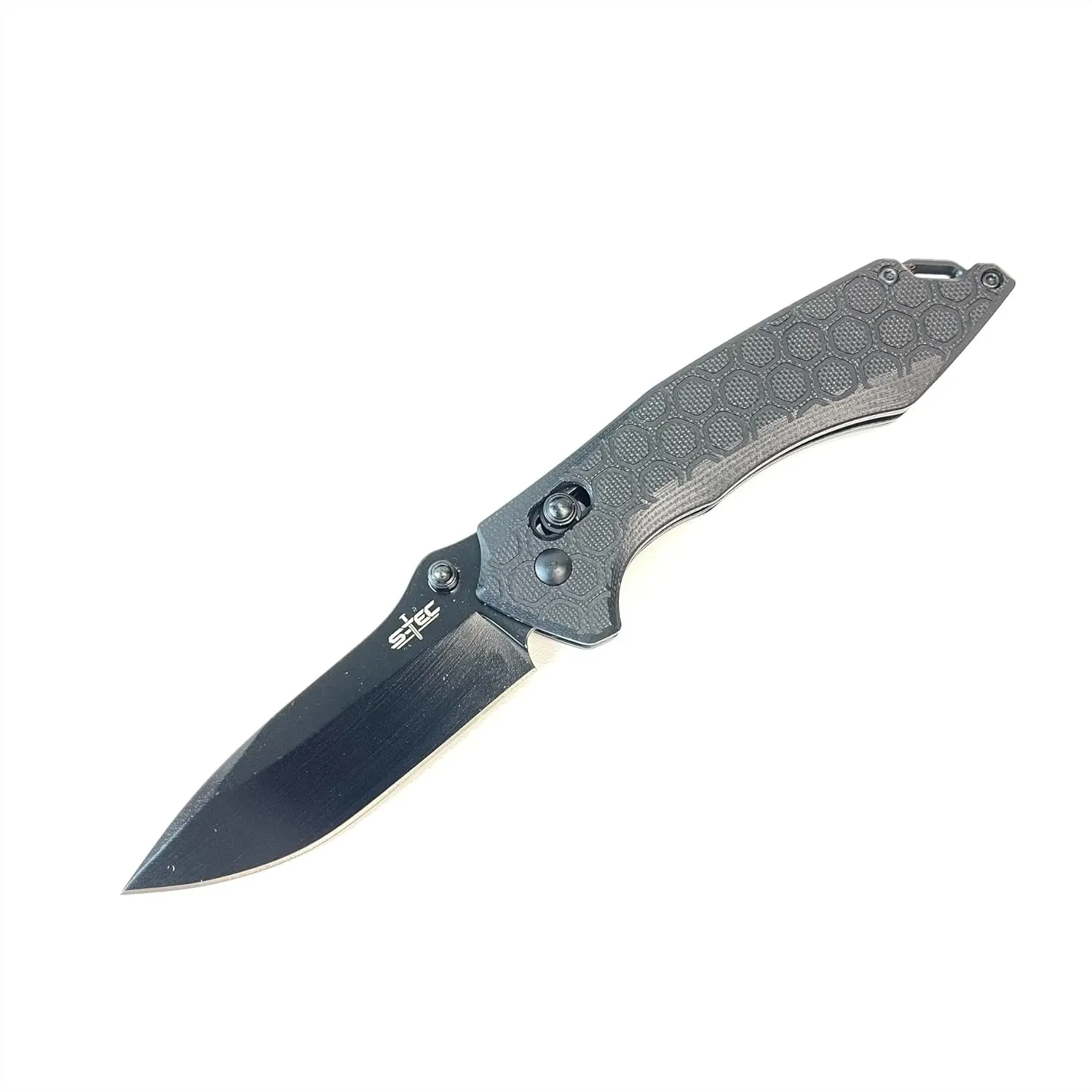 S-TEC Axel Lock Folding Knife with G10 Composite Handle (Style 2)