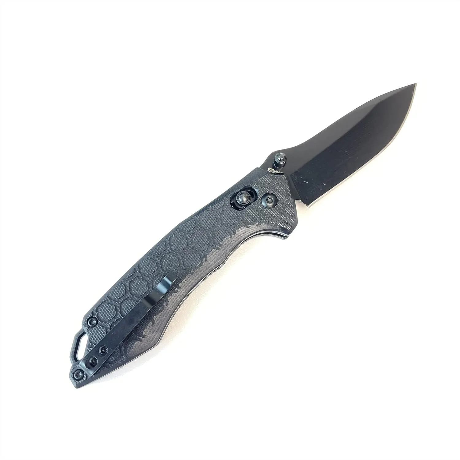 S-TEC Axel Lock Folding Knife with G10 Composite Handle (Style 2)