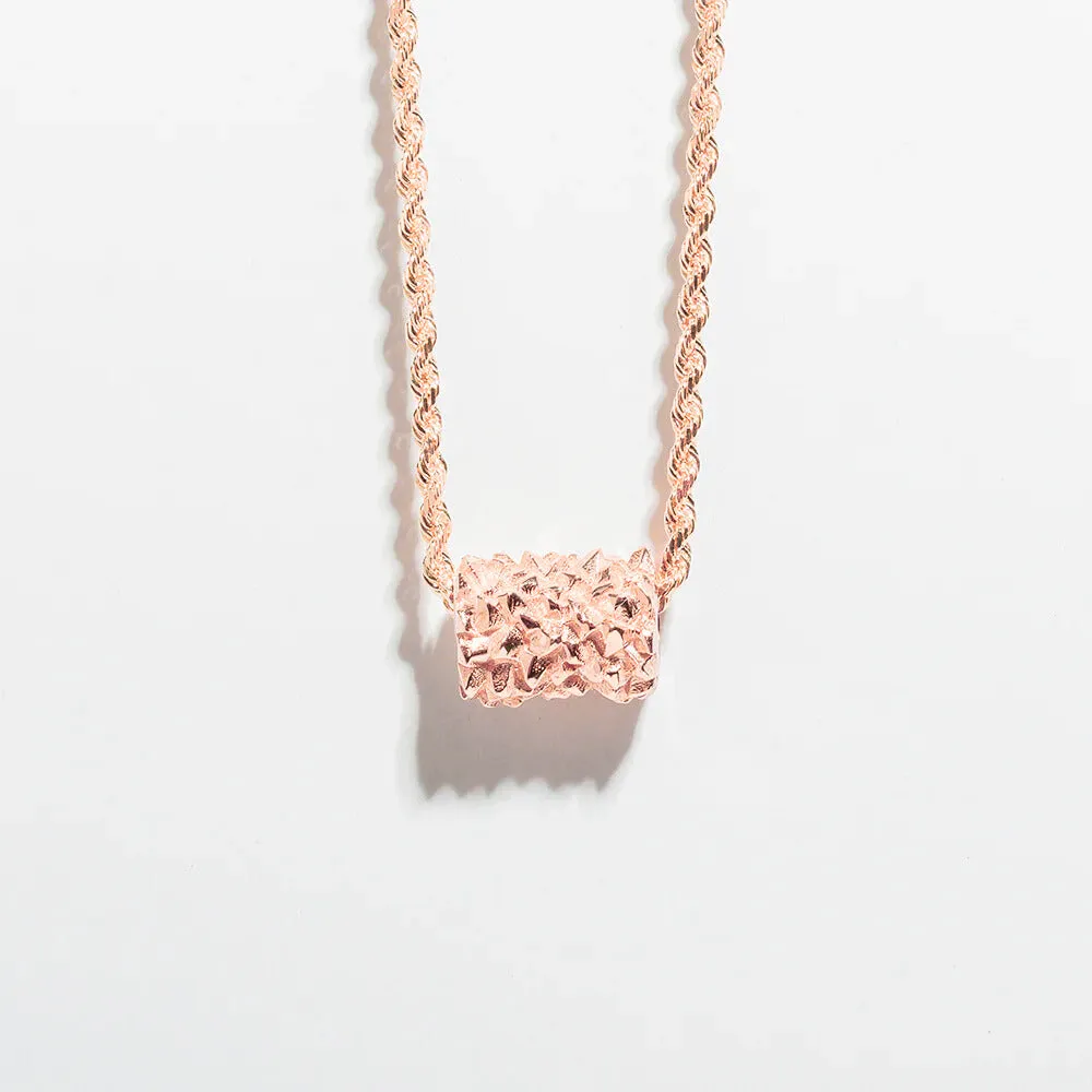 SAMPLE SALE | MATRIX BEAD NECKLACE | SILVER