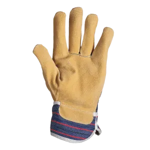 SAMUI GLOVES - High-Resistance Split Leather - Breathable Performance - Heat Insulation - Pack of 12 Pieces