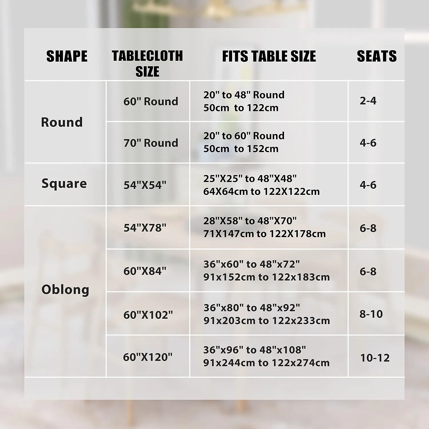 sancua 2 Pack Beige Tablecloth 54 x 54 Inch, Stain and Wrinkle Resistant Square Table Cloth - Washable Polyester Table Cover for Dining Tables, Buffet Parties and Camping