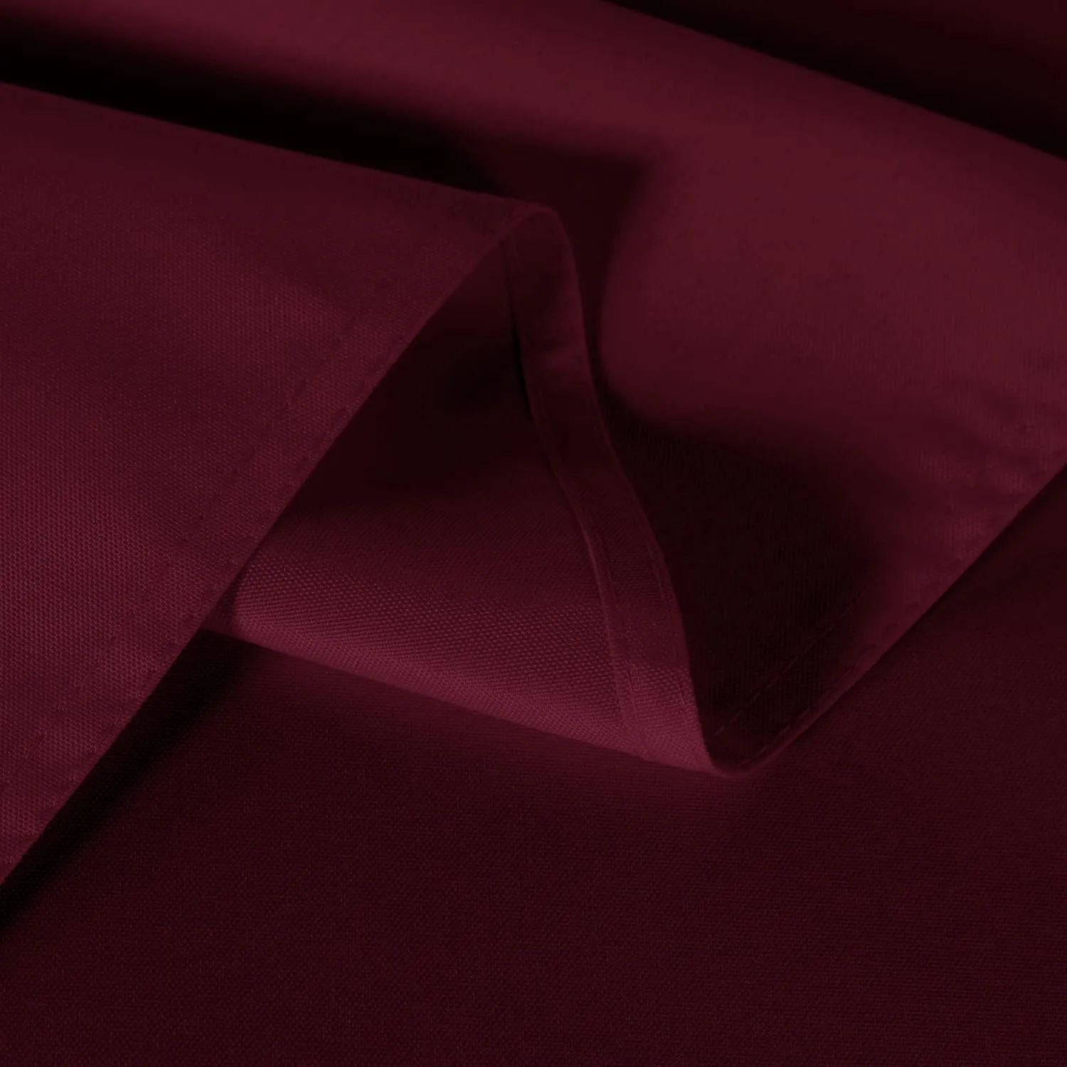 sancua 2 Pack Burgundy Tablecloth 60 x 102 Inch, Rectangle 6 Feet Table Cloth - Stain and Wrinkle Resistant Washable Polyester Table Cover for Dining Tables, Buffet Parties and Camping