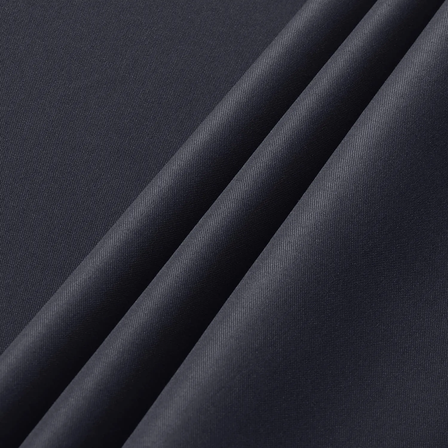 sancua 2 Pack Dark Grey Tablecloth 54 x 54 Inch, Stain and Wrinkle Resistant Square Table Cloth - Washable Polyester Table Cover for Dining Tables, Buffet Parties and Camping