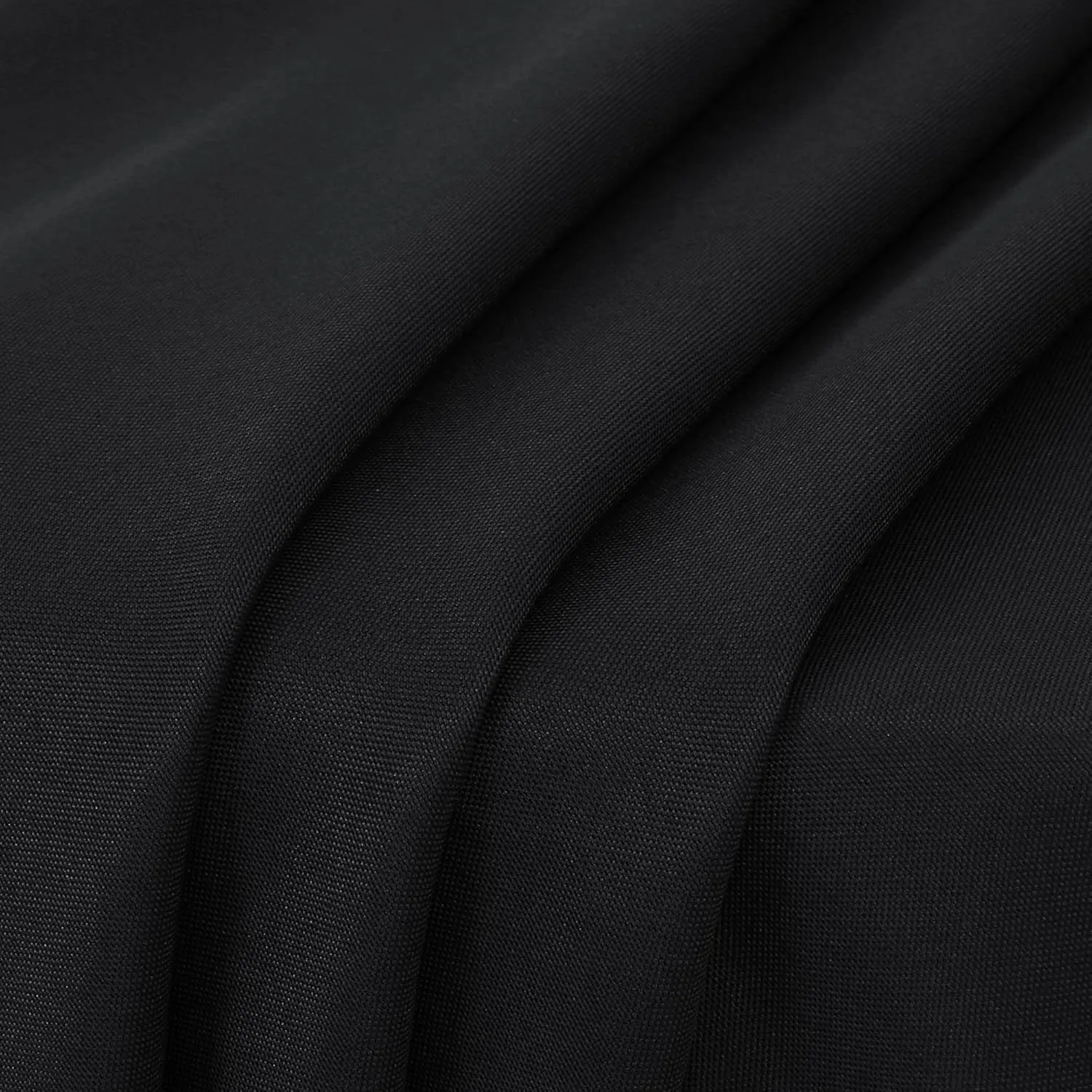 sancua 6 Pack Round Tablecloth 90 Inch Black, Stain and Wrinkle Resistant Table Cloth - Washable Polyester Table Cover for Dining Tables, Buffet Parties and Camping