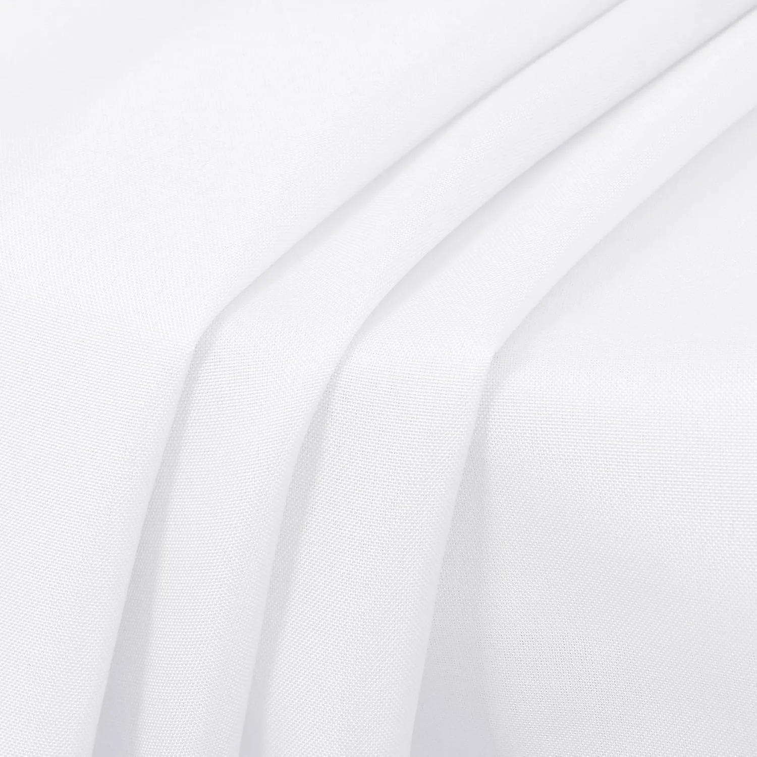 sancua 6 Pack Round Tablecloth 90 Inch White, Stain and Wrinkle Resistant Table Cloth - Washable Polyester Table Cover for Dining Tables, Buffet Parties and Camping