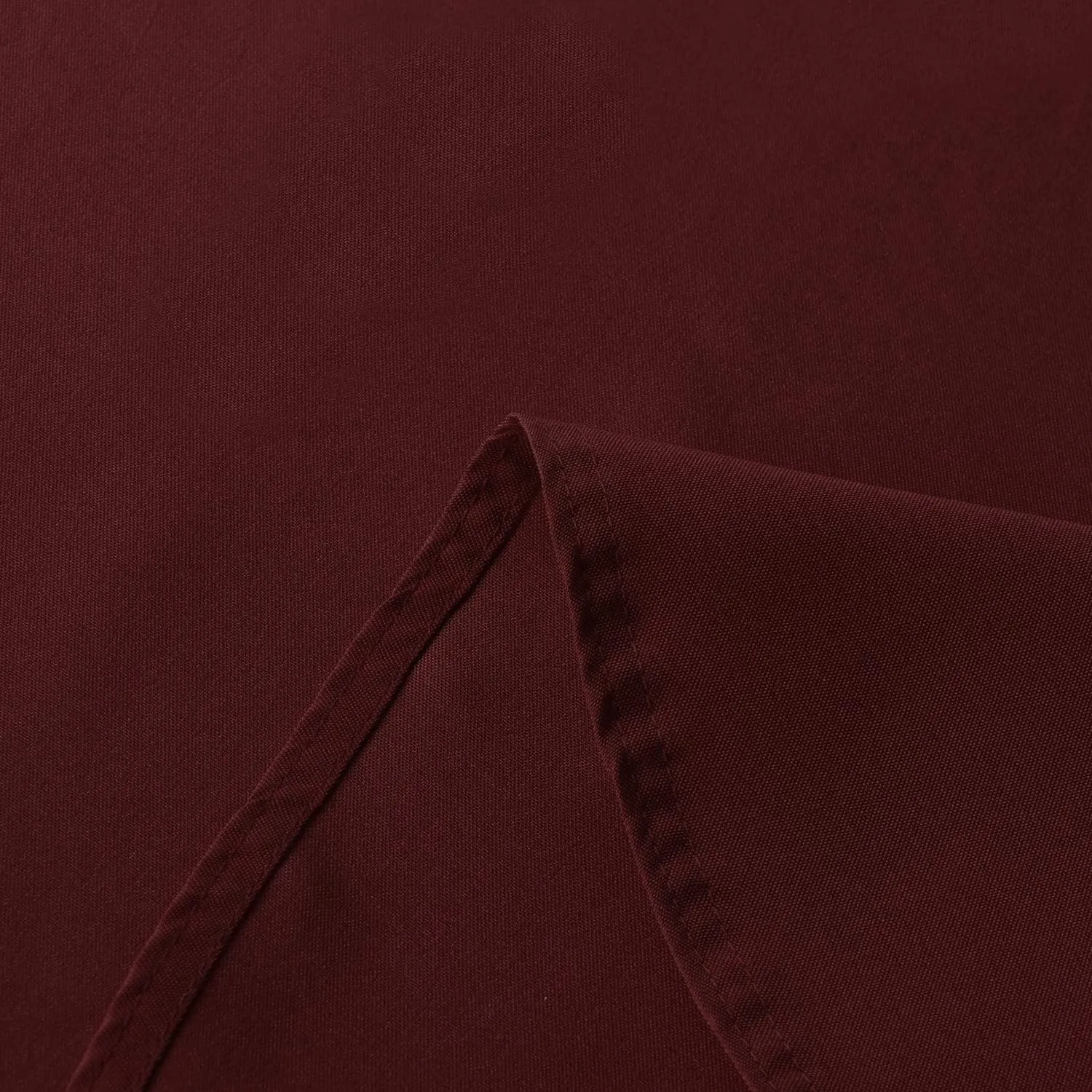 sancua Rectangle Tablecloth - 60 x 84 Inch - Stain and Wrinkle Resistant Washable Polyester Table Cloth, Decorative Fabric Table Cover for Dining Tables, Buffet Parties and Camping, Burgundy