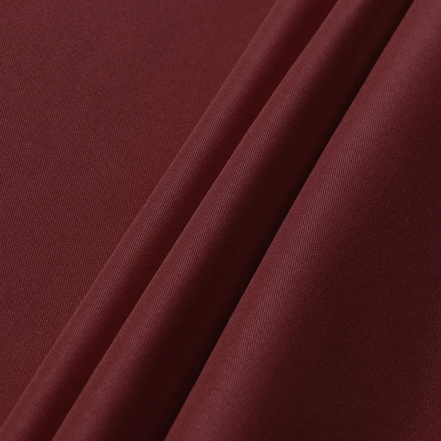 sancua Rectangle Tablecloth - 60 x 84 Inch - Stain and Wrinkle Resistant Washable Polyester Table Cloth, Decorative Fabric Table Cover for Dining Tables, Buffet Parties and Camping, Burgundy