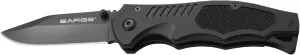 Sarge Knives SK-803 Pistol Grip Tactical Folder Knife with 3-1/4-Inch Stainless Blade and Black 6061 Aircraft Aluminum Handle