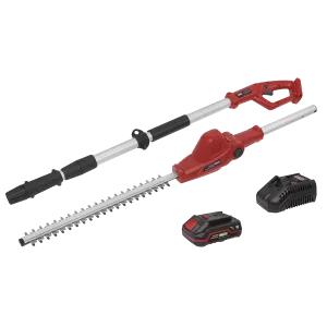 Sealey Cordless Telescopic Hedge Trimmer Kit 20V 2Ah SV20 Series