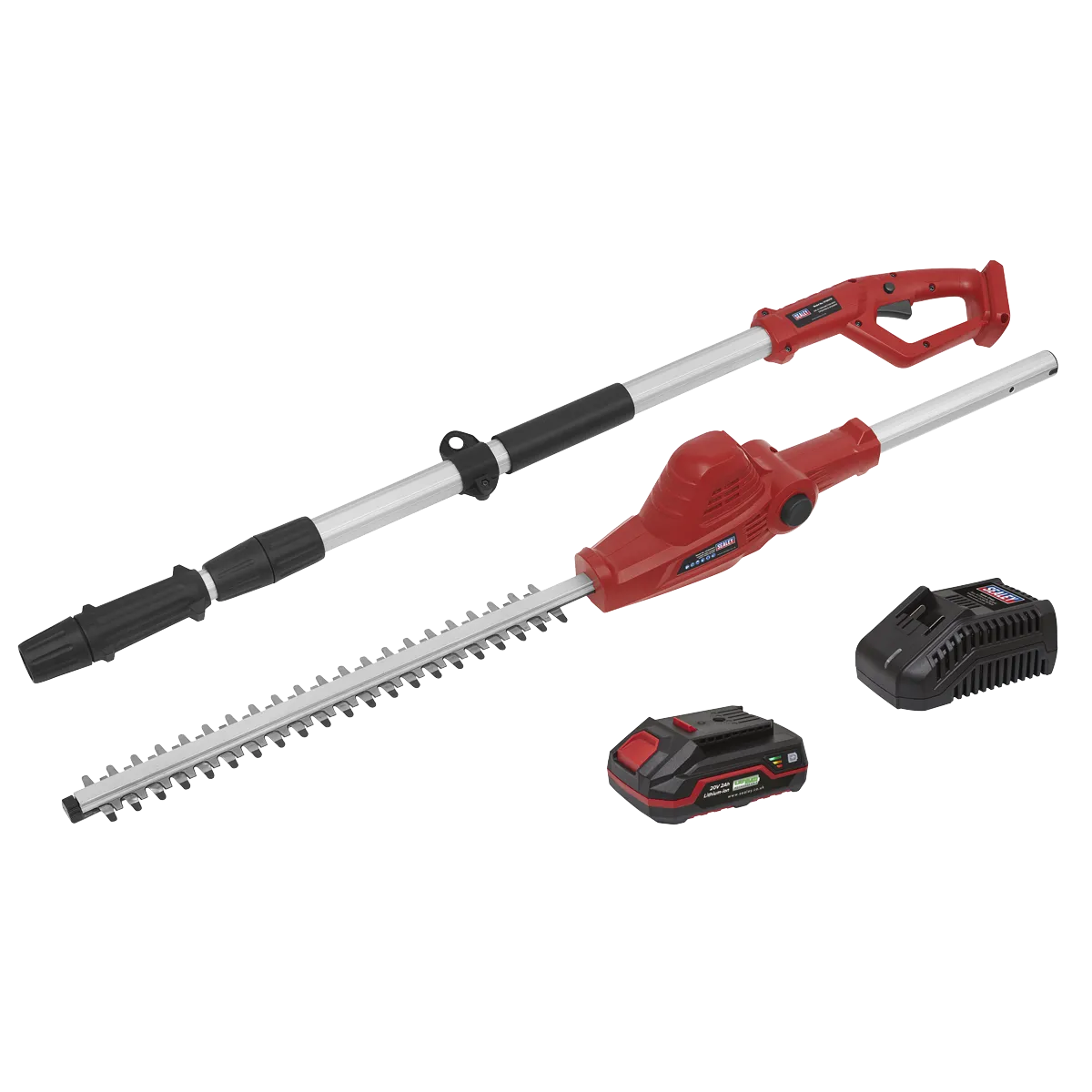 Sealey Cordless Telescopic Hedge Trimmer Kit 20V 2Ah SV20 Series