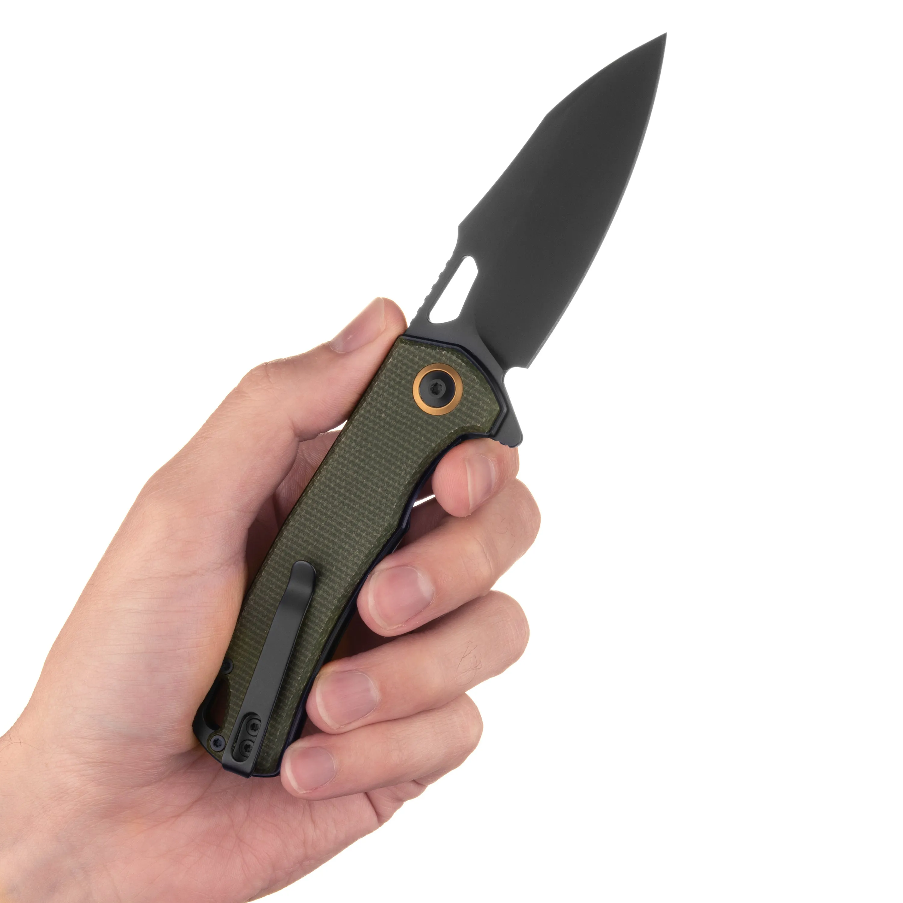 Shadowhawk Green Folding Knife