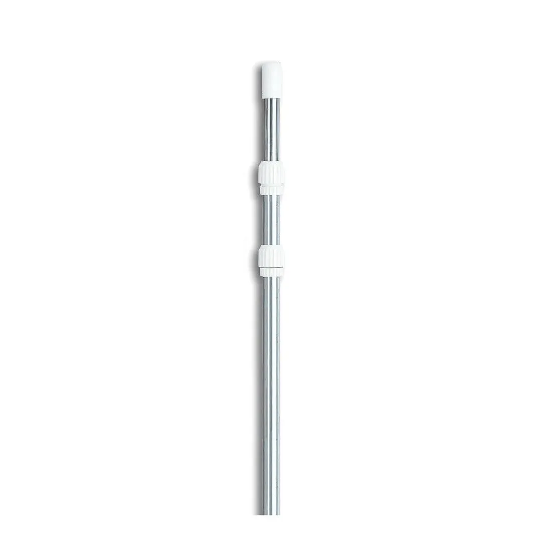 Silver Adjustable Swimming Pool Telescopic Pole for Vacuums Skimmers