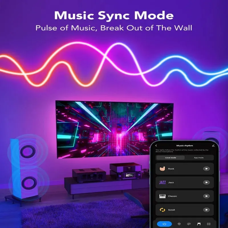 Smart LED Neon Strip Rope Light