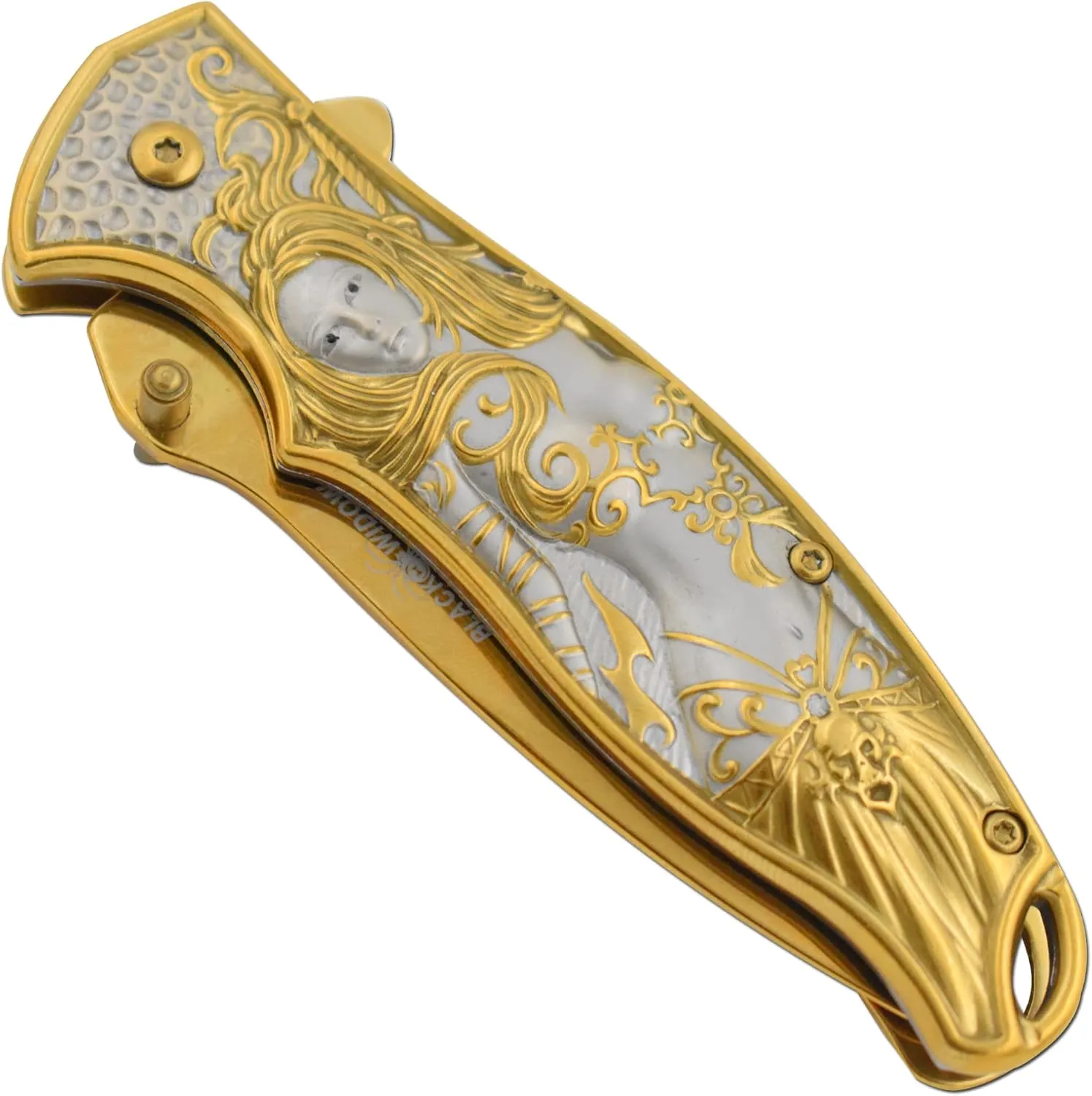 Snake Eye Tactical Assist Heavy-Duty Pocket Knife EDC Camping Knife