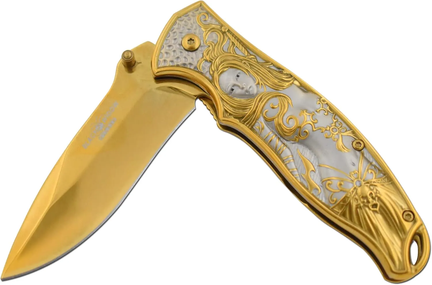 Snake Eye Tactical Assist Heavy-Duty Pocket Knife EDC Camping Knife