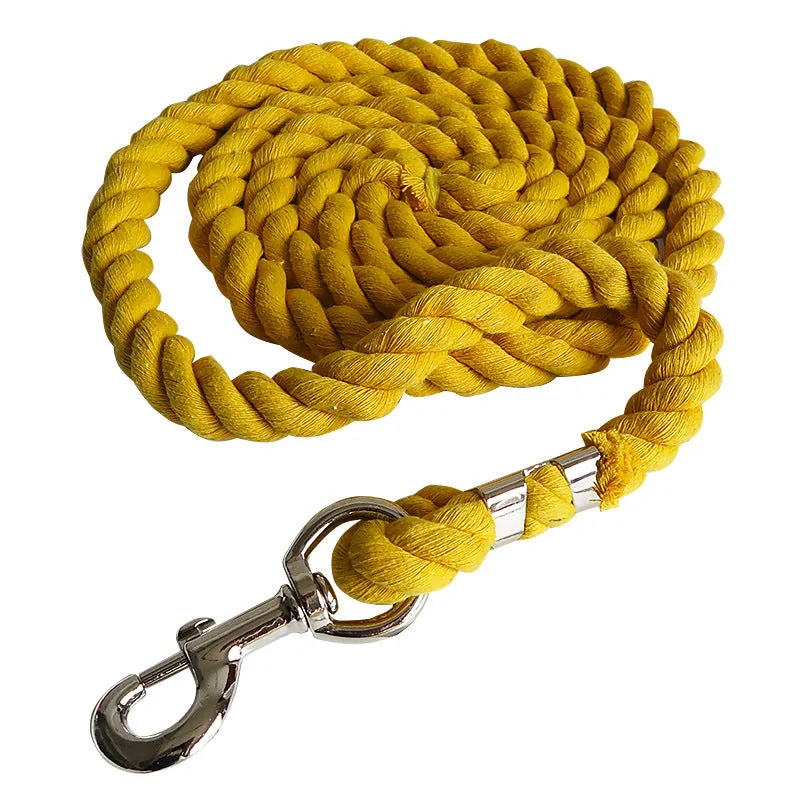 Soft Cotton Horse Rope - Three Strands, Non-Static & Durable