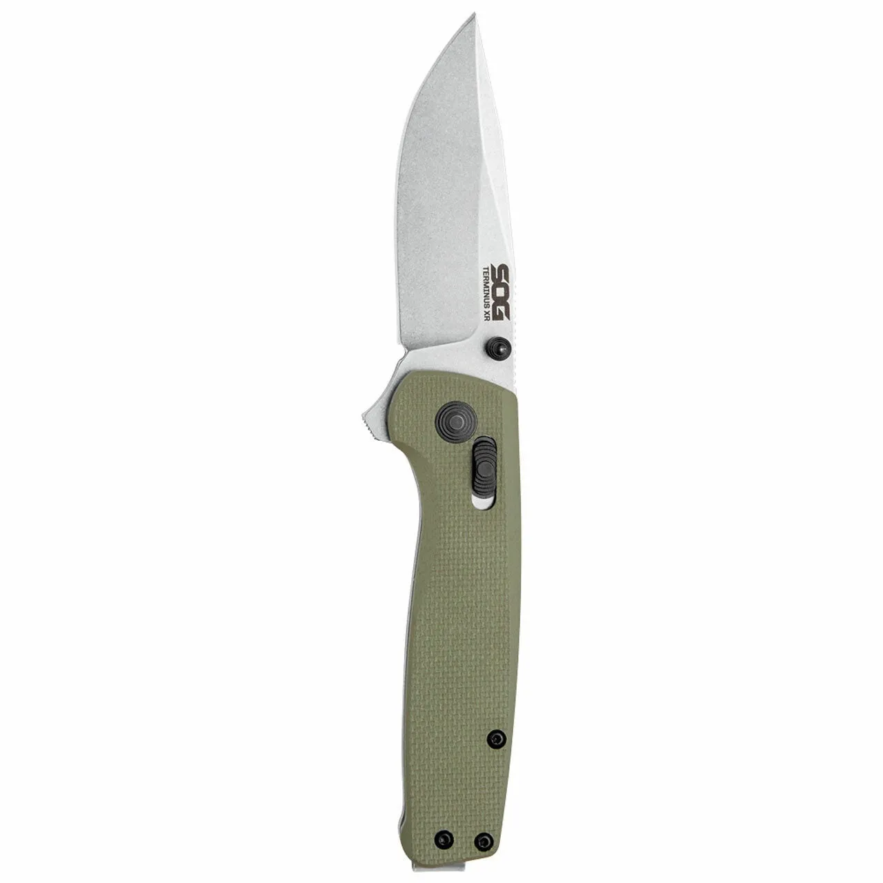 SOG Terminus XR G10 Knife (Olive Drab)