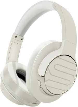 Soul Ultra Wireless 2 - Wireless Over Ear Bluetooth Headphones, Foldable Design with Comfortable Protein Earpads,USB-C Quick Charging, 65 hrs Playtime,Low Latency,Deep Bass,for Travel,Sport,Gym -Beige