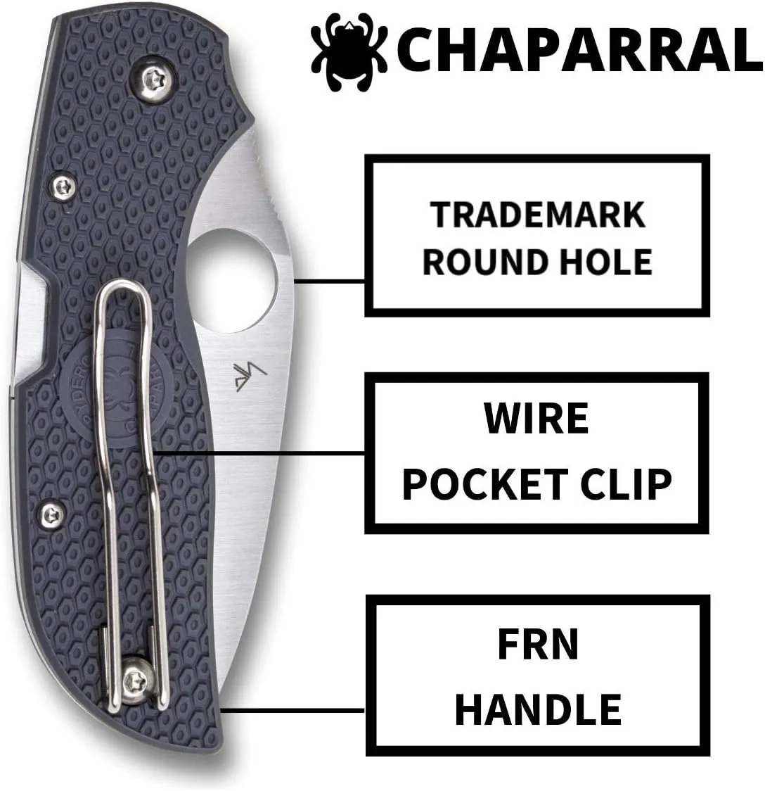 Spyderco Chaparral Lightweight Prestige Folding Knife C152PGY