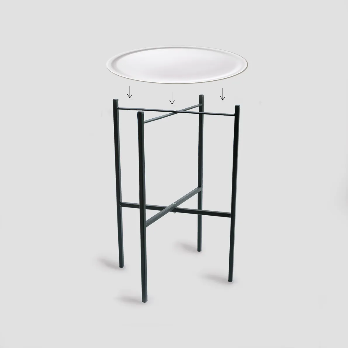 Stand for our smaller Ø36 cm Tray table