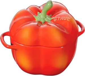 Staub 40500-325 Paprika Cocotte 40500-325 Cocotte 40500-325 Ceramic Cocotte 40500-325 Ceramic Heat Resistant Pottery Microwave Safe