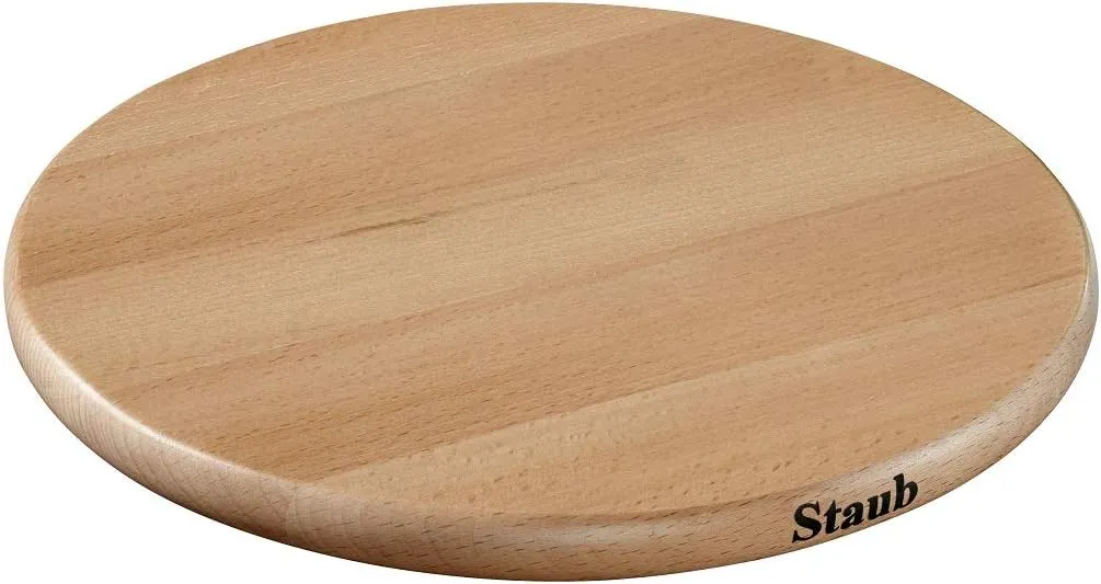 STAUB Accessories Magnetic Trivet, Wood, Wood, 23 x 23 x 2 cm
