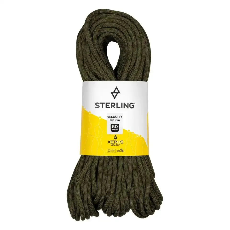 Sterling Velocity 9.8mm XEROS 60m Dynamic Climbing Rope