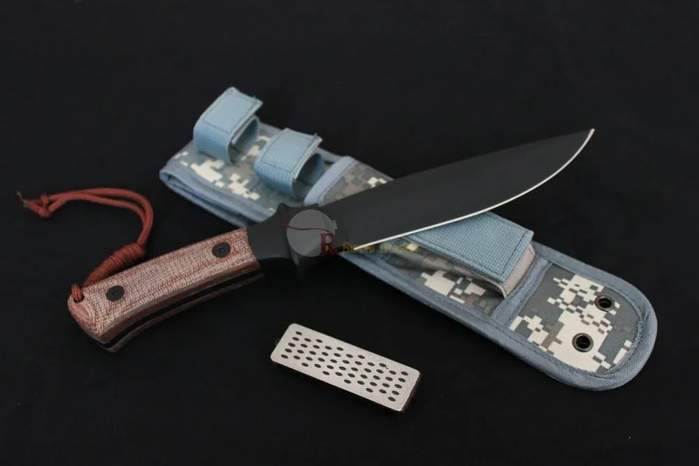 Swordmaster - Heavy Duty Military Survival Tactical Hunting Knife with Digital Camo Sheath New