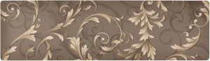 Table Runner Trivet Heat Resistant Mat Pad Waterproof Non Slip Long Decorative Countertop Protector for Kitchen Dining Table 39x12In Classical Floral Pattern