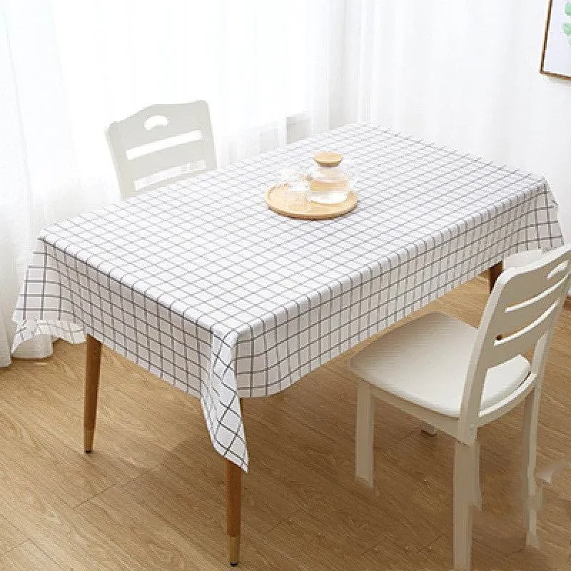 Tablecloth Waterproof PVC Table Mat Tablecloth Cover Tablecloth
