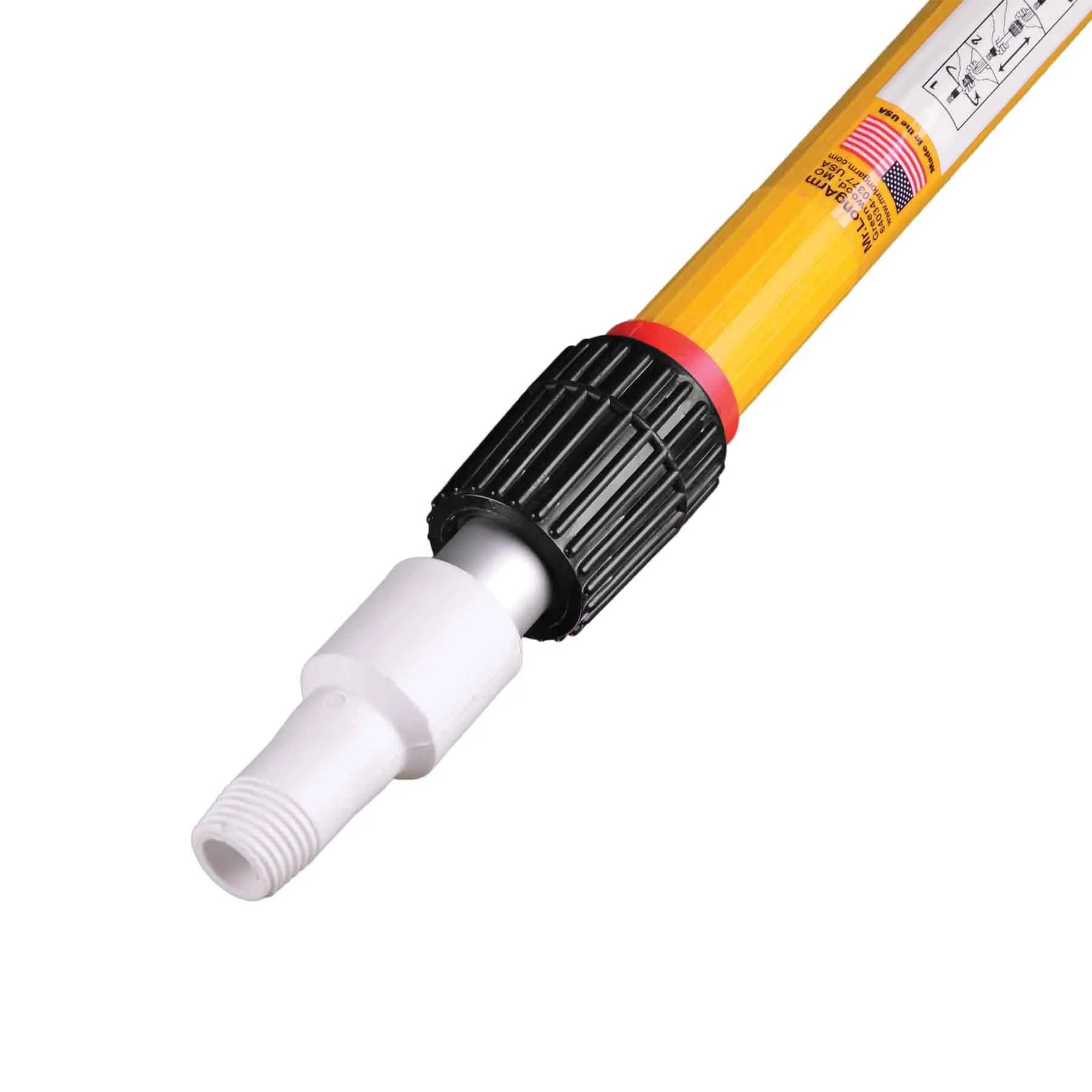 Telescopic Handle 98.7" - 185.5", Yellow (R6268)