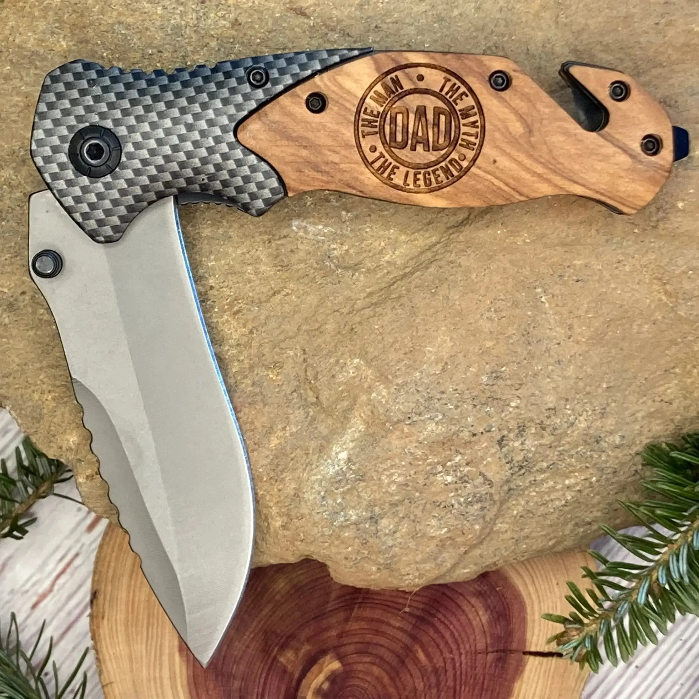 The Man, The Myth, The Legend Pocket Knife