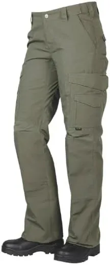 Tru-Spec Women's 24-7 Series Pro Flex Pants Polyester Cotton Rip-Stop with DWR Coating and Double Weave