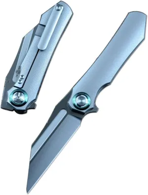 TWO SUN Outdoor Folding Knife M390 Blade Titanium Handle TS195 One Solid
