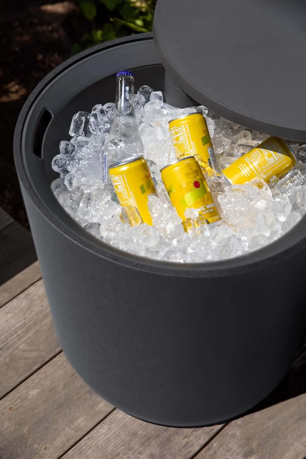 Veradek Kona Chill Side Table - 2 in 1 - Designed for use as Outdoor Side Table,Patio Decor and Ice Chest