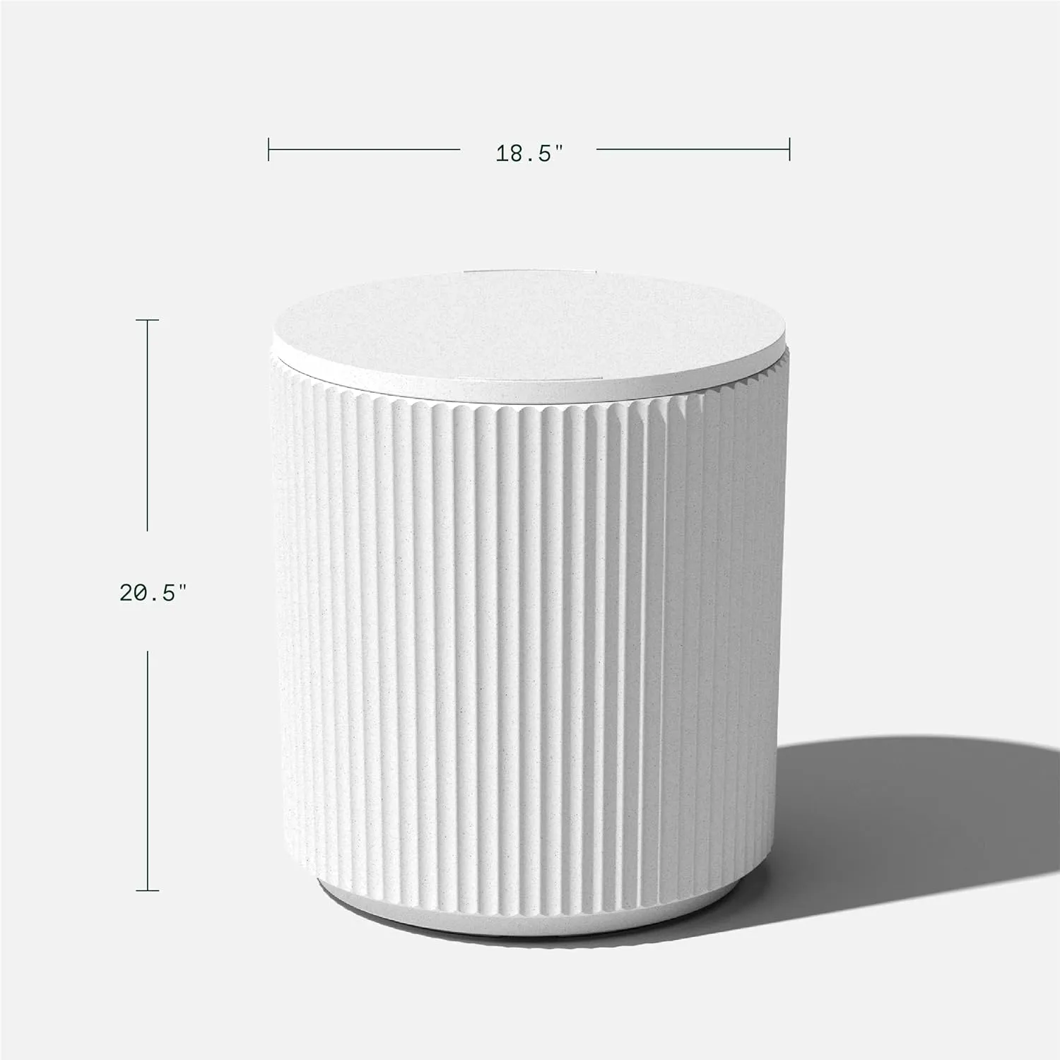 Veradek Outdoor Cooler Side Table - 2 in 1 - Designed for use as Outdoor Side Table, Patio Decor and Ice Chest