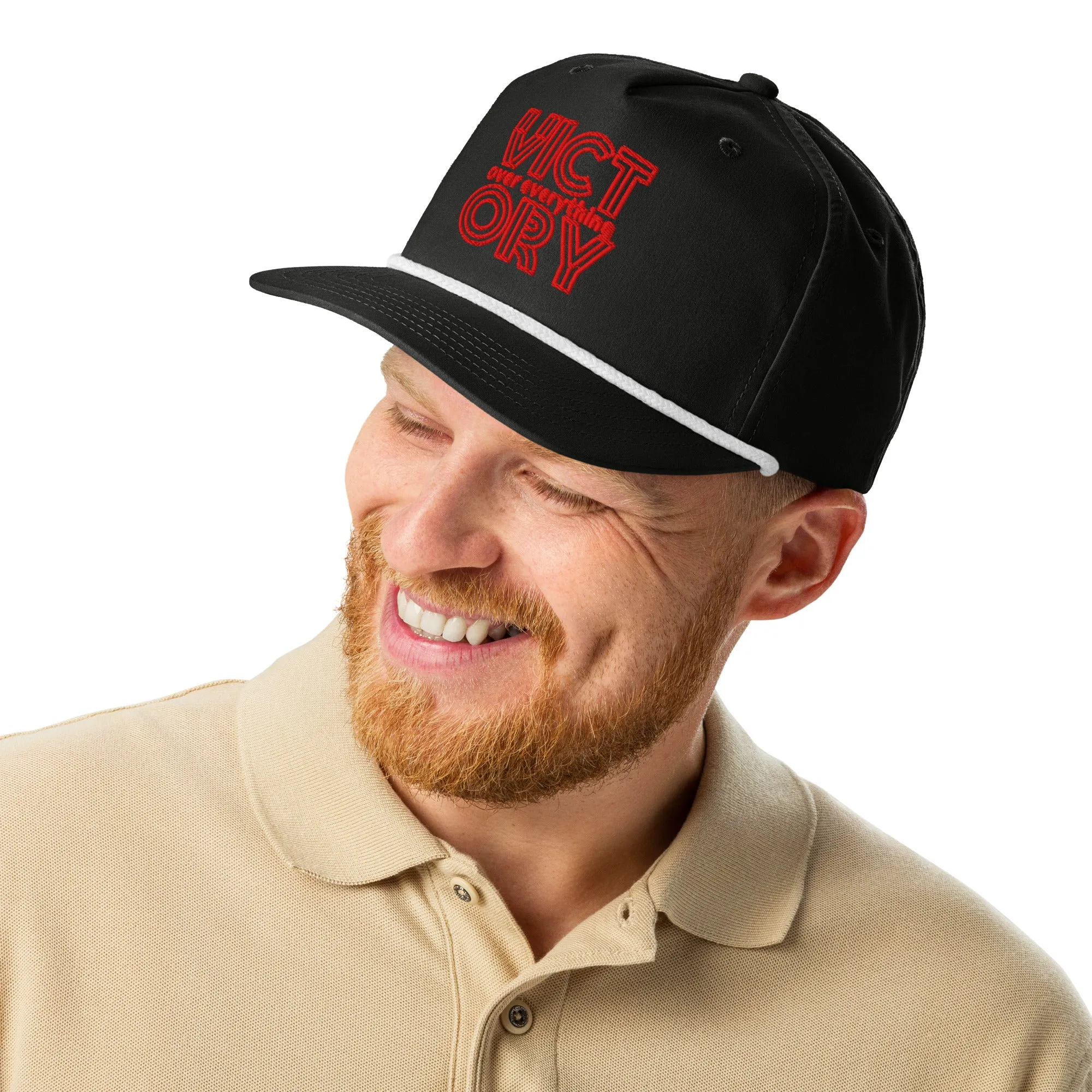 VICTORY OVER EVERYTHING- Golf rope cap