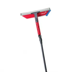 Vileda 159520 Window Cleaner 2in1 with Telescopic Pole