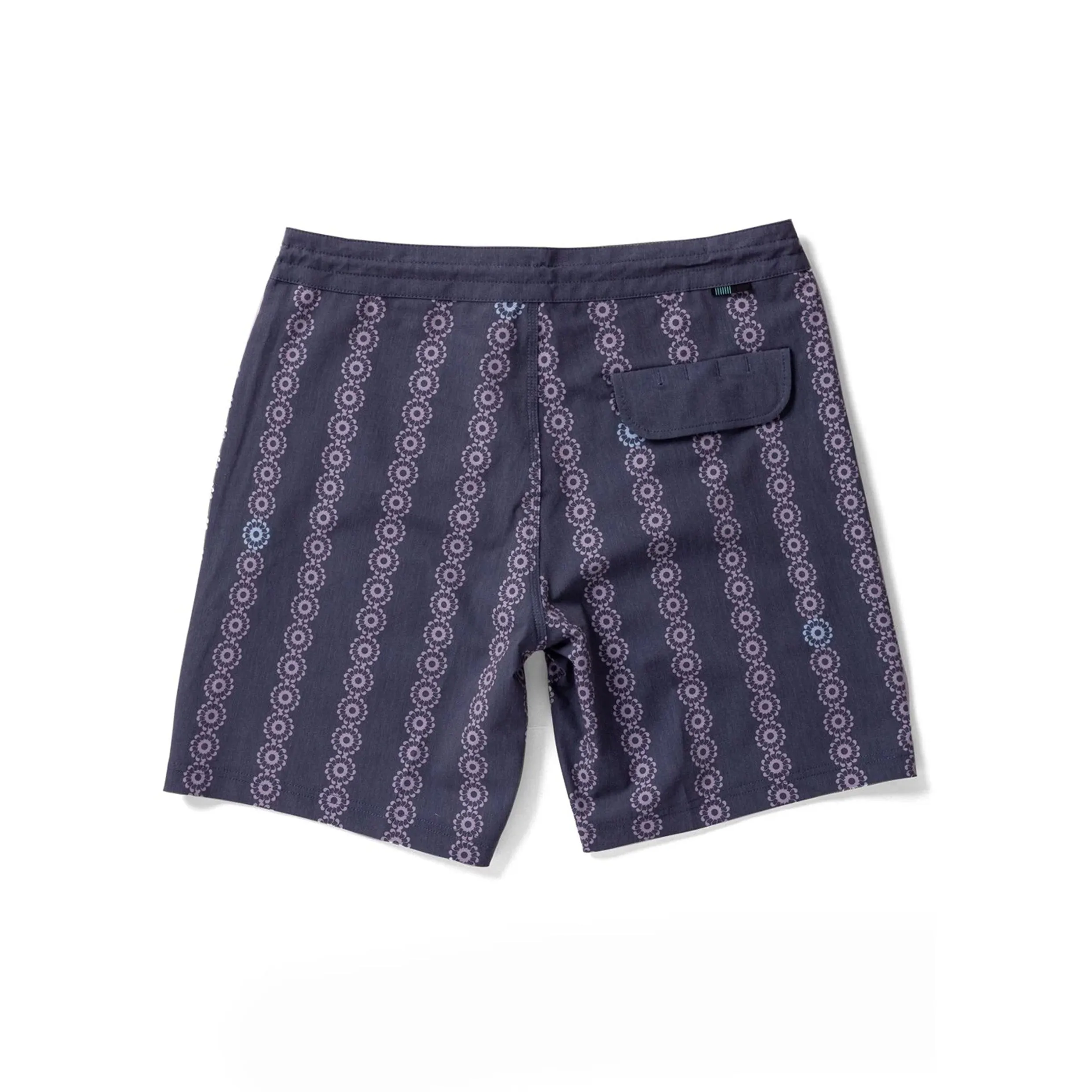 VISSLA SOLAR SPIRALS 17.5" BOARDSHORT DARK NAVAL