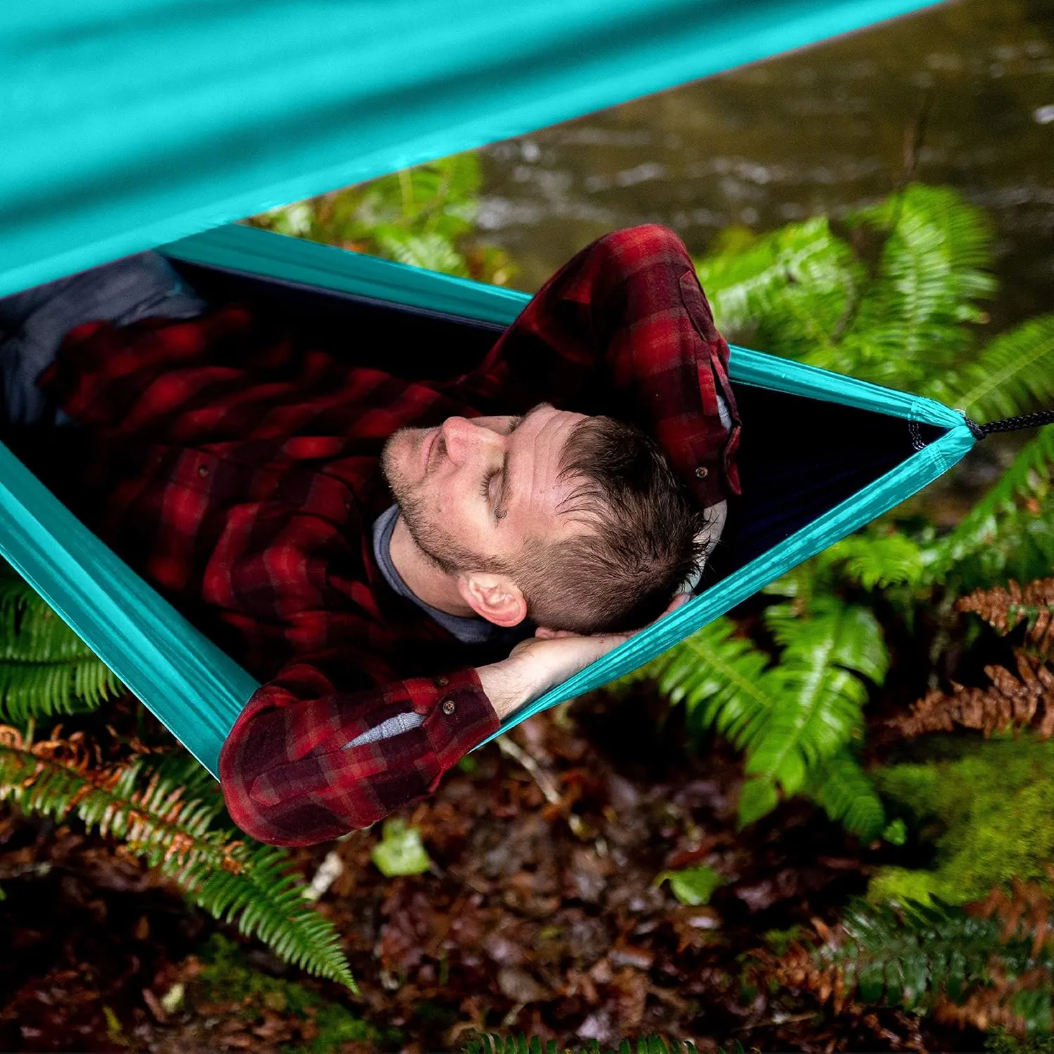Wise Owl Outfitters Hammock Tarp, Hammock Tent - Rain Tarp for Camping Hammock - Camping Gear Must Haves w/Easy Set Up Including Tent Stakes and Carry Bag